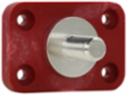 Stud Type Junction Block, 12.2 Inch Length, 2.75 Inch Height, 1.87 Inch Width