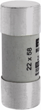 22 x 58 mm Cylindrical Fuse, 690V AC, 2A, 80 kA Breaking Capacity