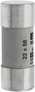 Low Voltage Cylindrical Fuse 22 x 58 mm, 4 Amps, 690 Volts AC, 80 kA Breaking Capacity