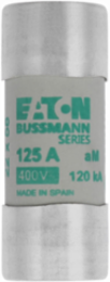 Low Voltage Cylindrical Fuse 22 x 58 mm, 400 V AC, 125 A, 120 kA Breaking Capacity