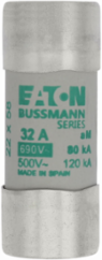 22 x 58 mm Cylindrical Fuse, 690 V AC, 32 A, 80 kA Breaking Capacity