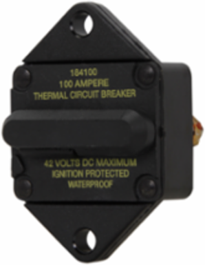 Automotive Circuit Breaker 3 Inch x 1.8 Inch, 0.28 LB Weight