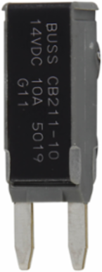 Automotive Circuit Breaker 1.42 Inch Width, 0.1 LB Weight