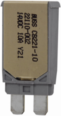 Automotive Circuit Breaker Type I ATC 25A 14 Vdc 1.3 Inch x 0.22 Inch x 0.76 Inch