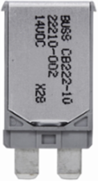 Automotive Circuit Breaker 15A 12 Vdc Type II ATC, RoHS Compliant, 0.75 Inch Width