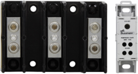 Power Fuse Module 5 Inch Height, 4 Inch Width, 2 FMX Fuse Positions