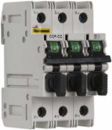 Compact Circuit Protector, 3 Pole, 30A, 600 Vac, 3.5 Inch Length