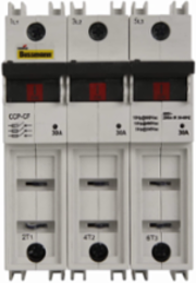 UL98 Fusible Disconnect, 600 Vac/125 Vdc, 30A, Three-pole, CUBEFuse