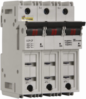 UL98 Fusible Disconnect, 600 Vac, 125 Vdc, 60A, Three-pole, CUBEFuse