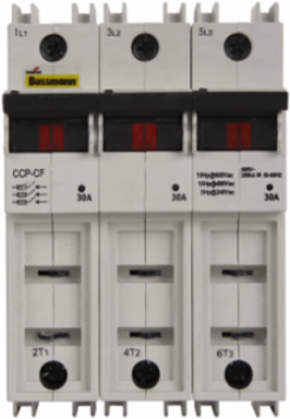 UL98 Fusible Disconnect, 600 Vac, 125 Vdc, 60A, Three-pole, CUBEFuse