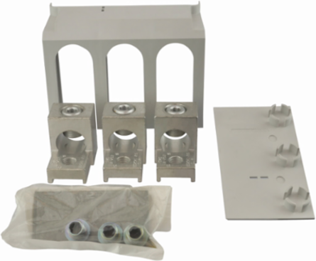 Lug for 400A CCP2, 2.9 Inch Length, 3.7 Inch Height, 0.11 lb Weight