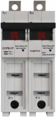 UL98 Fusible Disconnect, 600V, 20A, Finger Safe, Class CF, 200KA