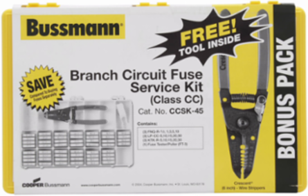 Power Fuse Service Kit, Branch Circuit Application, 1.9 LB