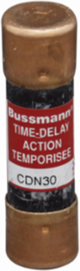 Time-Delay CSA Type D Fuse 250V 12A 10 kAIC Non-Indicating 2 Inch Height