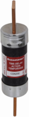 Time-Delay Type D Fuse, 250V, 200A, 10 kAIC, Knife Blade End X Knife Blade End