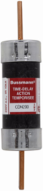 Time-Delay Type D Fuse, 250V, 200A, 10 kAIC, Knife Blade End X Knife Blade End