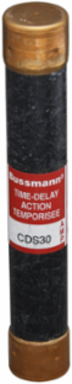 Time Delay Type D Fuse 10A 600V 5 Inch Height