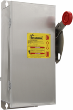 Heavy Duty Fusible Safety Switch 600V 60A NEMA 4X 3-Pole 304 Stainless Steel