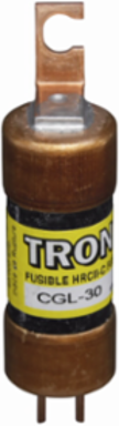 Current-limiting HRC Fuse, 30A, 600 Vac, 250 Vdc, Class C