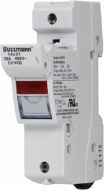 Modular Fuse Holder 1.18 Inch Height, 40A Amperage Rating, Polyester Material