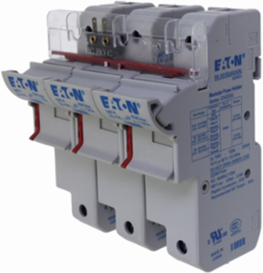 3-Pole Modular Fuse Holder 690 V AC, 125 Amps, for 22 x 58 mm Fuses