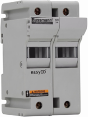 Eaton Bussmann series CH modular fuse holder, 600 Vac, 600 Vdc, 30A, Two-pole