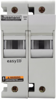 Eaton Bussmann series CH modular fuse holder, 600 Vac, 600 Vdc, 30A, Two-pole