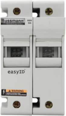 Modular Fuse Holder, 600 Vac/Vdc, 30A, Two-Pole, 4.59 Inch Height