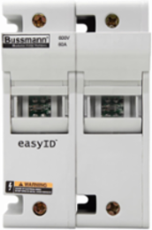 Modular Fuse Holder 600 Vac, 600 Vdc, 60A, Two-Pole, Neon Lamp, 3.31 Inch Width