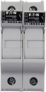Modular Fuse Holder, 48 Vdc, 30A, Two-Pole, 2.91 Inch Height, Class CC