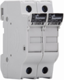 Modular Fuse Holder, 48 Vdc, 30A, Two-Pole, 2.91 Inch Height, Class CC