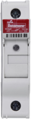 Modular Fuse Holder, 600V (UL), 690V (IEC), 30A (UL), Single-pole, 2.91 Inch Height