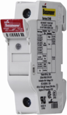 Modular Fuse Holder 600V, 30A, 200 kAIC, Single-pole