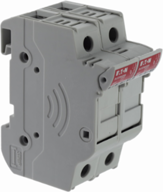 Eaton Bussmann series CHM modular fuse holder, 600V (UL), 690V (IEC), 30A (UL), 32A (IEC), Modular fuse holder, Two-pole - CHM2DU