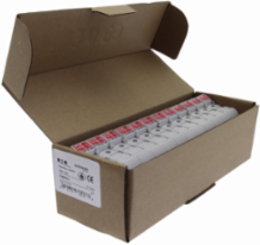 Eaton Bussmann series CHM modular fuse holder, 600V (UL), 690V (IEC), 30A (UL), 32A (IEC), Modular fuse holder, Three-pole - CHM3DIU