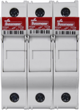 Modular Fuse Holder 600V 30A Three-Pole 200 kAIC