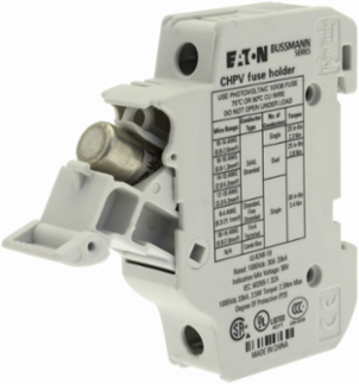 Photovoltaic Fuse Holder, 1000 Vdc, 30A, Single-pole, 3.28 Inch Width