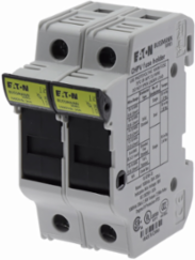 Photovoltaic Fuse Block, 1000 Vdc, 30A, Modular, Two-Pole, 3.28 Inch Width