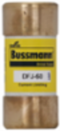 High Speed Fuse, 40A, 600 Vac/450 Vdc, Clip-lock, Class J, Melamine Tube