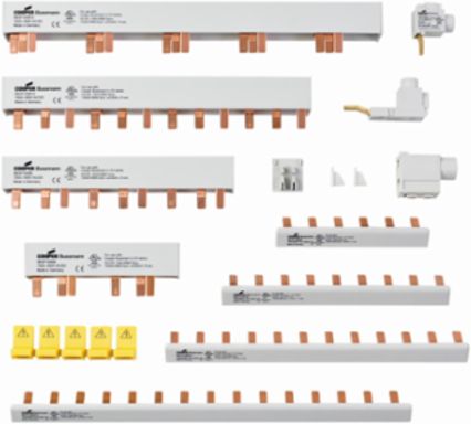 Busbar End Cap, Three-Phase, .1 lb