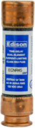 Bullet Fuse 45A Time Delay, 250 Vac/125 Vdc, 0.625 Inch x 2.875 Inch