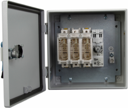 Enclosed Rotary Disconnect Switch 30A NEMA 12 600V 13.6 Inch x 13.5 Inch x 12.3 Inch