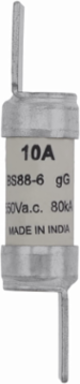 Low Voltage Fuse-Link 10 A 550 V AC 14 x 68 mm gL/gG 80 kA Capacity