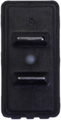 Eaton Bussmann series FCF fuse, 50 A, 60 Hz, 50 Hz, 1 , CF, Black, Non-indicating, Electroless tin plated copper alloy terminal, Blade end, 6 min at 200%, 300 kAIC at 600 V,50 kAIC at 600 Vdc, Glass filled PES, 600 V, 600 Vdc