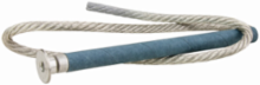 Telecommunication Fuse, 170 Vdc, 300A, 100 kAIC, Bolted Blade End