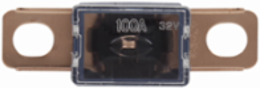 Cartridge Fuse 100A 32 Vdc Bolt Mount Non-Indicating 10 kAIC Interrupt Rating