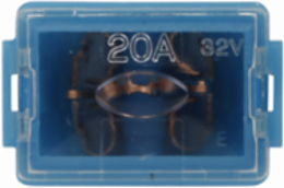 Cartridge Fuse, 20A, 32 Vdc, 10 kAIC, Female Termination, 1.25 Inch Height