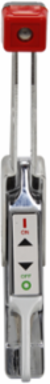 Chrome-Plated Flange Handle 3.25 Inch Width, 8 Inch Height, 1.93 LB Weight