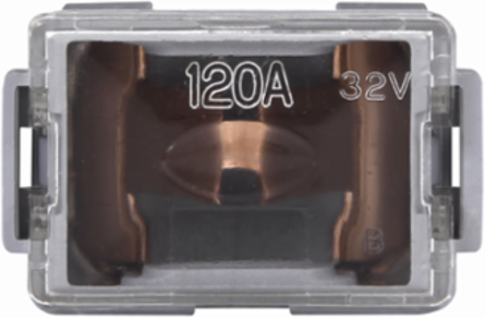 Cartridge Fuse 120A 32Vdc Fuse Link Male Termination 10 kAIC Interrupt Rating