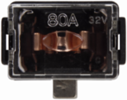 Cartridge Fuse, 80A, 32Vdc, 10 kAIC, 1.75 Inch Length, Male Termination